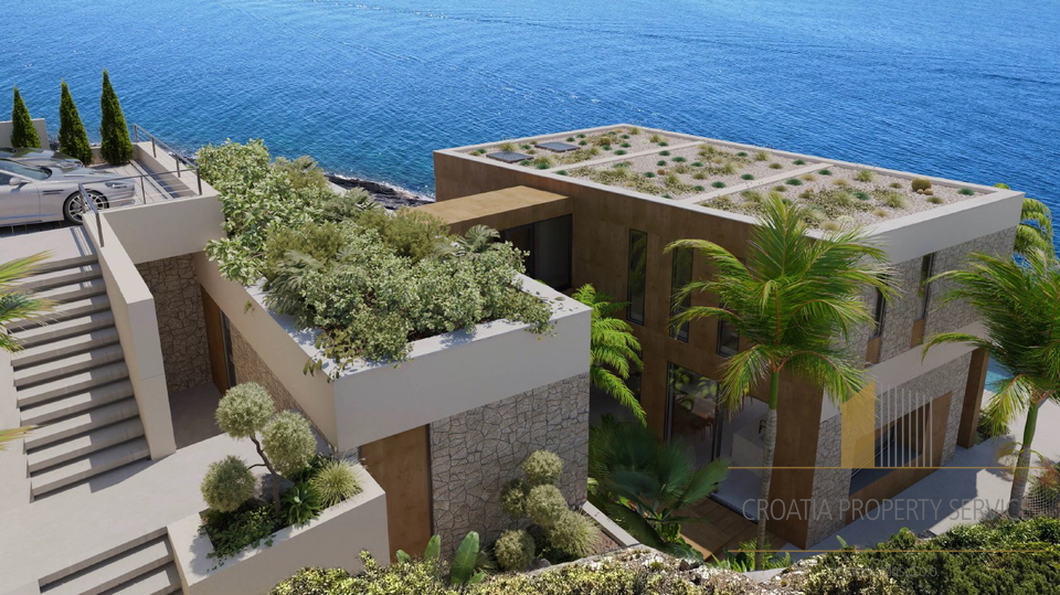 Eine luxuriöse 5-Sterne-Villa an exklusiver Lage am Meer auf der Insel Korčula!