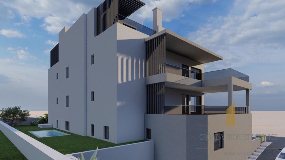 Luxury apartment in a great location 140 m from the sea on the island of Čiovo!