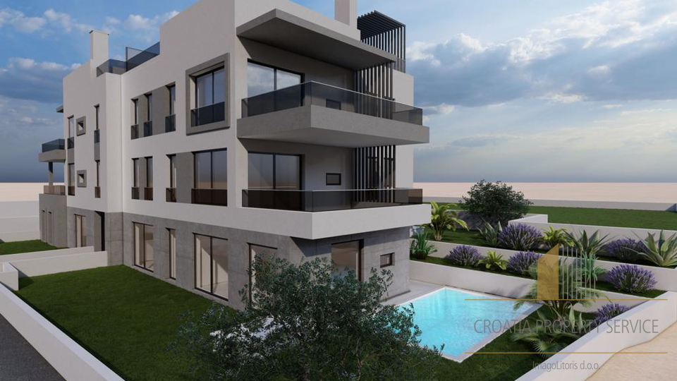 Luxury apartment in a great location 140 m from the sea on the island of Čiovo!