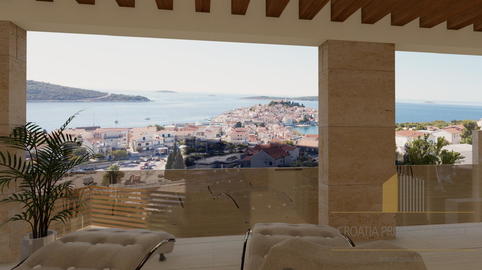 A wonderful apartment with an elegant garden and swimming pool 350 m from the sea - Primošten!