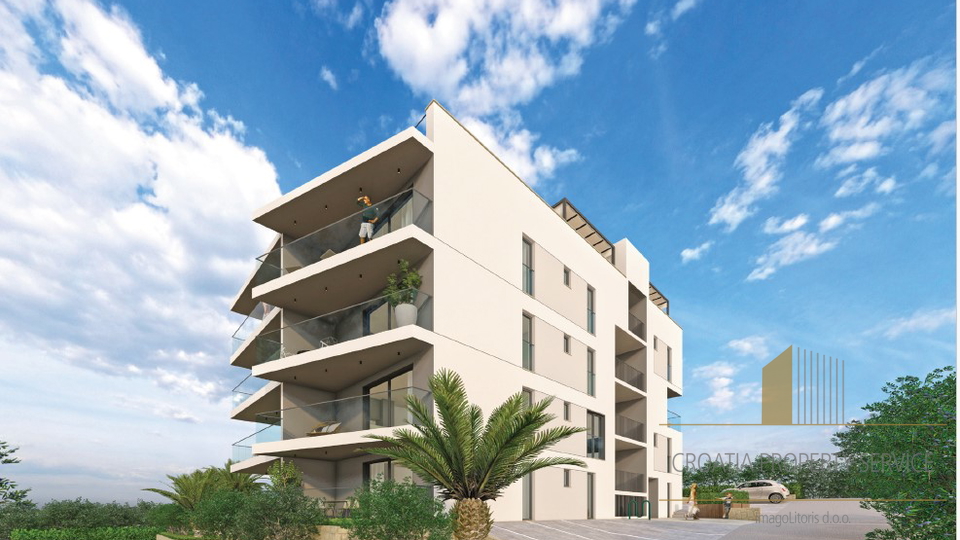 Luxuriöses Penthouse mit Dachterrasse und Meerblick auf der Insel Čiovo!