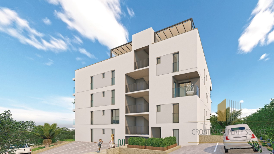 Luxuriöses Penthouse mit Dachterrasse und Meerblick auf der Insel Čiovo!