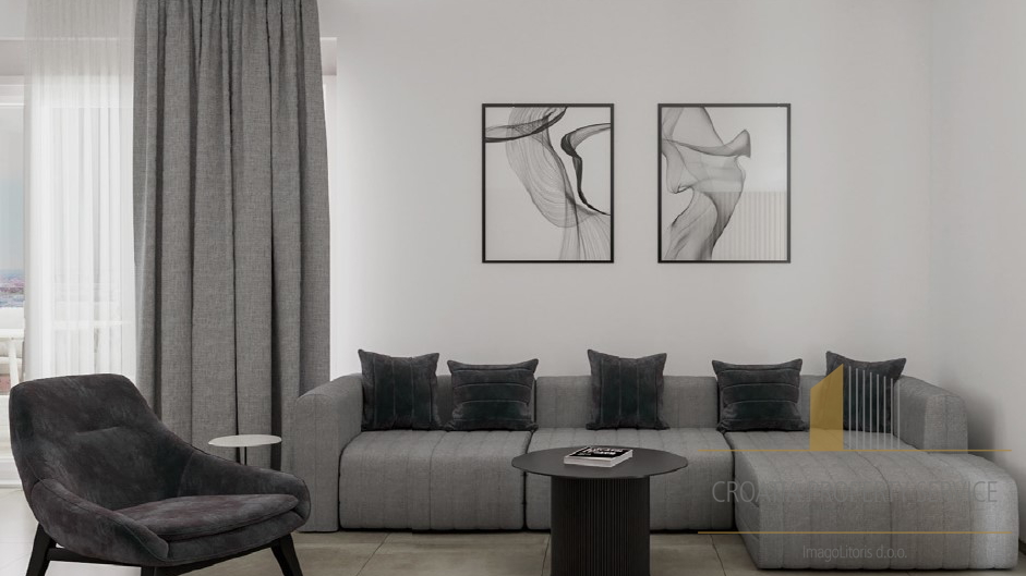 Luxuriöses Penthouse mit Dachterrasse und Meerblick auf der Insel Čiovo!