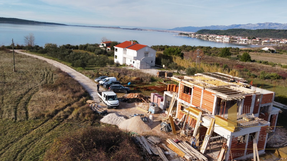 Luxury villa under construction 100 m from the sea near Zadar!