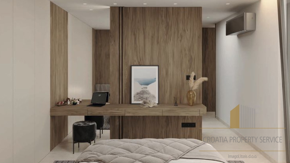 Zweistöckiges Penthouse mit Meerblick in Rogoznica!