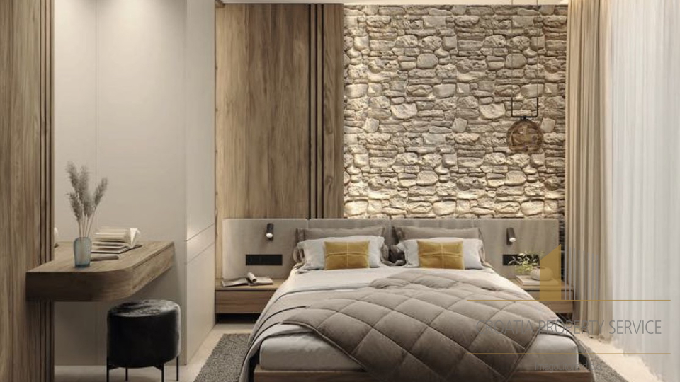Zweistöckiges Penthouse mit Meerblick in Rogoznica!