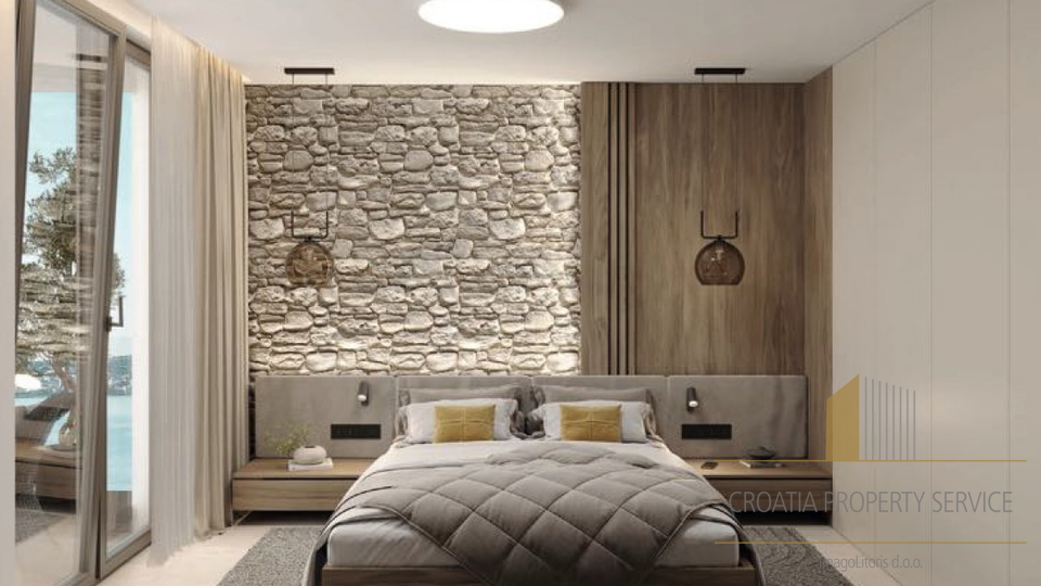 Zweistöckiges Penthouse mit Meerblick in Rogoznica!