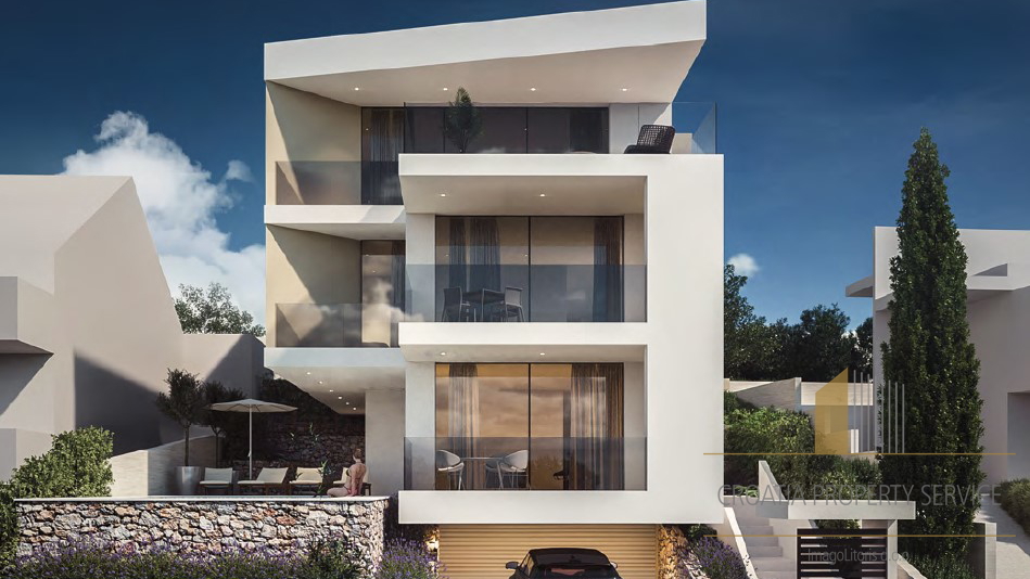 Zweistöckiges Penthouse mit Meerblick in Rogoznica!