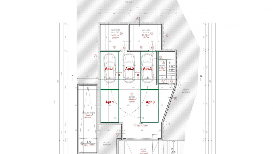 Moderna oblikovalska vila le 100 metrov od morja v okolici Rogoznice&excl;