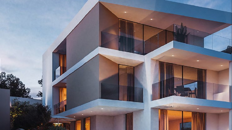 Moderna oblikovalska vila le 100 metrov od morja v okolici Rogoznice&excl;