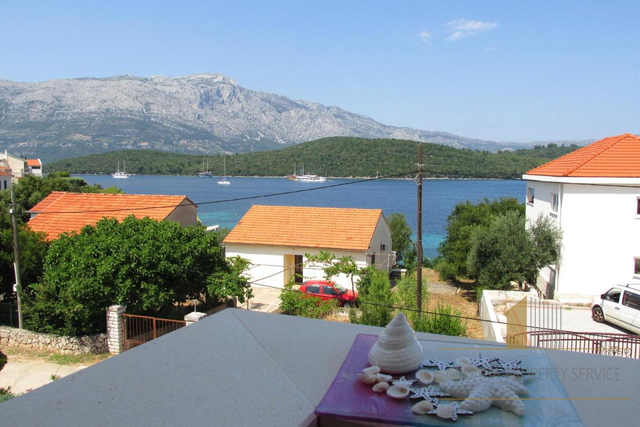 Apartment house with a sea view on the island of Korčula!