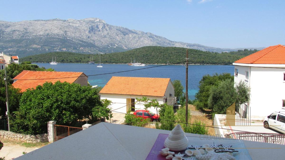 Apartmenthaus mit Meerblick auf der Insel Korčula!