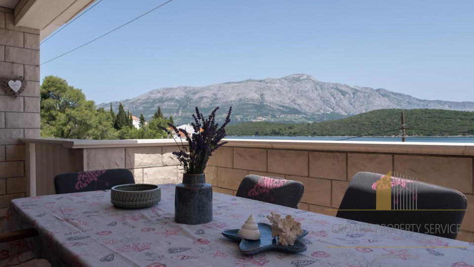 Apartmenthaus mit Meerblick auf der Insel Korčula!