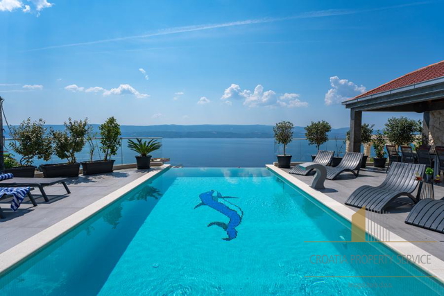 Exclusive villa with panoramic sea view and infinity pool - Omiš!