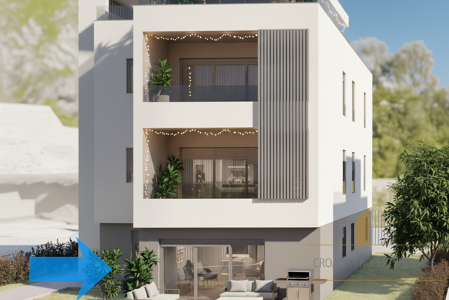 Wunderschöne Wohnung mit Garten in einem modernen Neubau - Kaštel Stari!