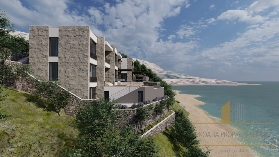 Eine einzigartige Villa in exklusiver Lage, erste Reihe zum Strand – Omiška Riviera! Exklusiver Verkauf!