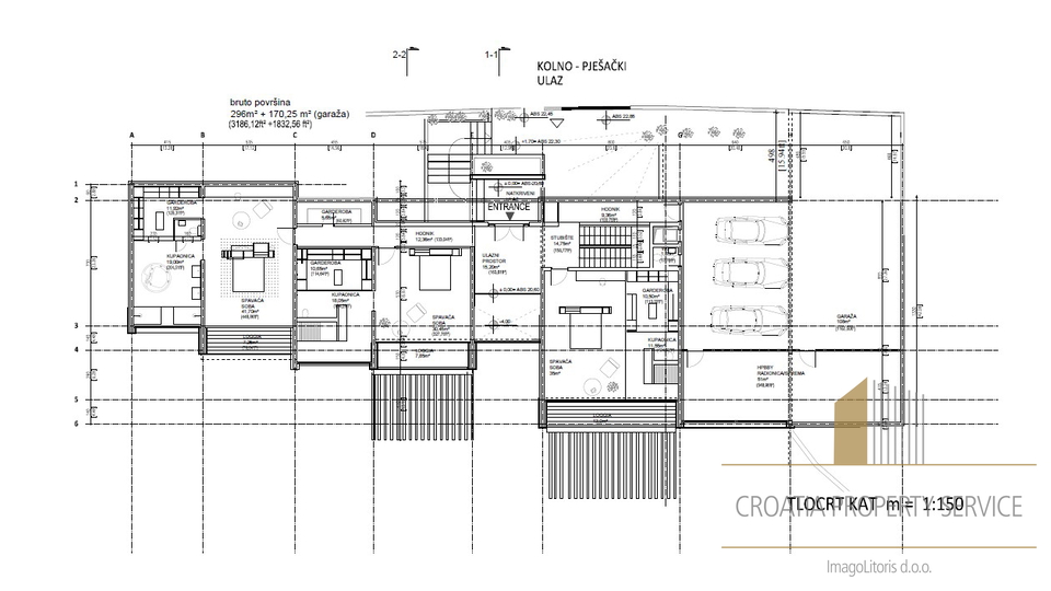 Eine einzigartige Villa in exklusiver Lage, erste Reihe zum Strand – Omiška Riviera! Exklusiver Verkauf!