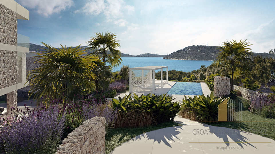 Luksuzni penthouse s pogledom na morje 50 m od plaže – Kalebova Luka!