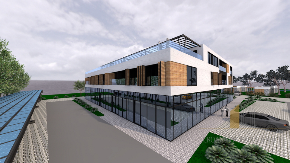 HOTEL IN CONSTRUCTION SITUATED ON THE LAND SURFACE 3881 SQM, ACCOMMODATION WITH THE HIGHEST TRAFFIC ROAD OF SPLIT - DALMATIAN COUNTY! SPLIT!