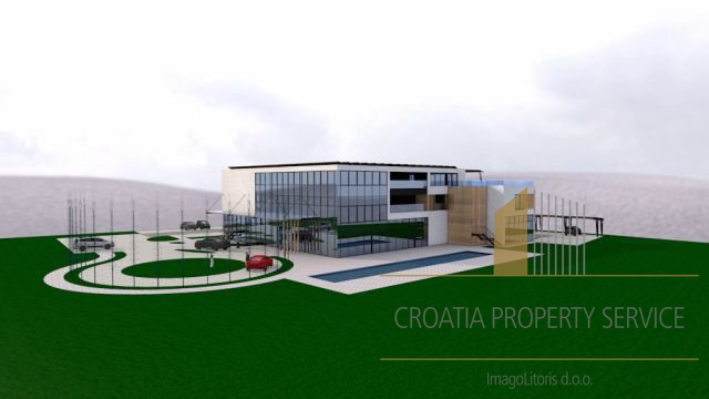 HOTEL IN CONSTRUCTION SITUATED ON THE LAND SURFACE 3881 SQM, ACCOMMODATION WITH THE HIGHEST TRAFFIC ROAD OF SPLIT - DALMATIAN COUNTY! SPLIT!
