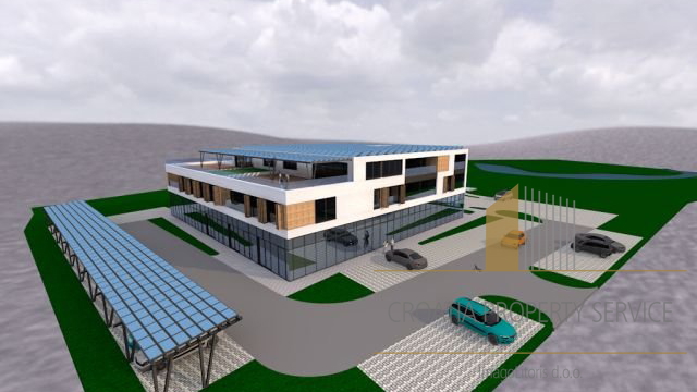 HOTEL IN CONSTRUCTION SITUATED ON THE LAND SURFACE 3881 SQM, ACCOMMODATION WITH THE HIGHEST TRAFFIC ROAD OF SPLIT - DALMATIAN COUNTY! SPLIT!