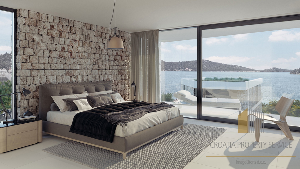 Luxuriöse Wohnung 50 m vom Strand entfernt – Kalebova Luka!