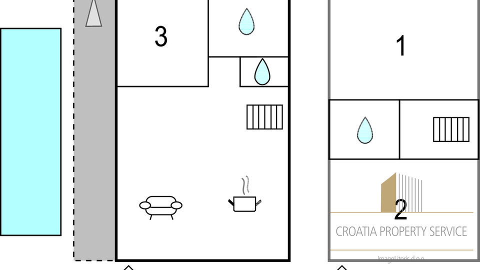 Casa, 130 m2, Vendita, Pašman