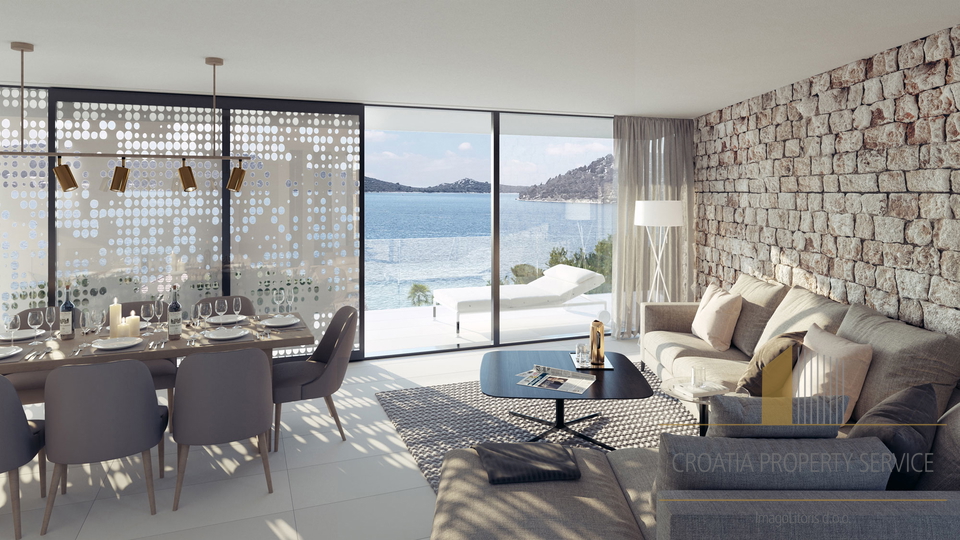 Luxuriöse Wohnung 50 m vom Strand entfernt – Kalebova Luka!