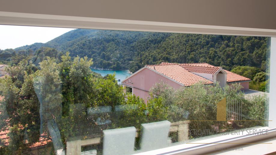 A beautiful villa with a panoramic view of the sea on the island of Korčula!