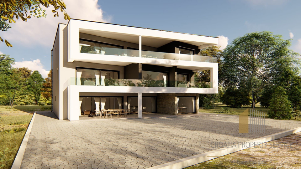 Exklusives Penthouse in Top-Lage, erste Reihe am Meer – Insel Vir!