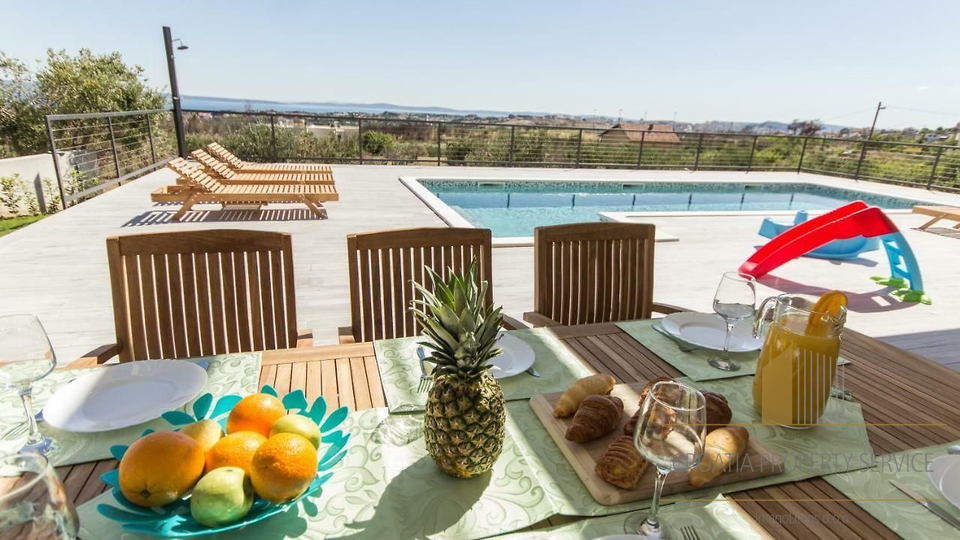 Elegant villa with panoramic sea view near Split!