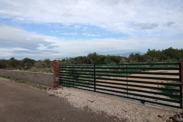 Привлекательный сельскохозяйственный участок с оливковыми деревьями в 80 метрах от моря на острове Хвар!