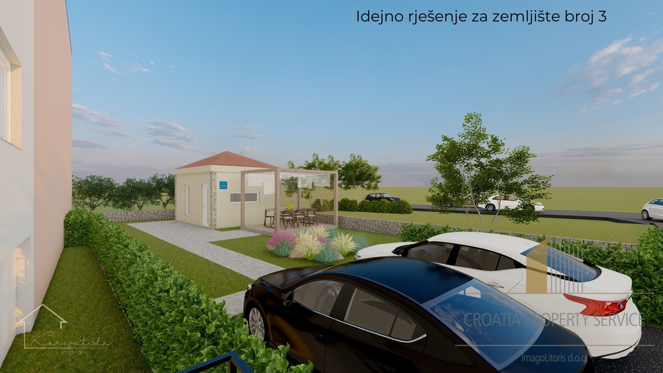 Appartamento spazioso con ampio cortile in ottima posizione a Spalato!