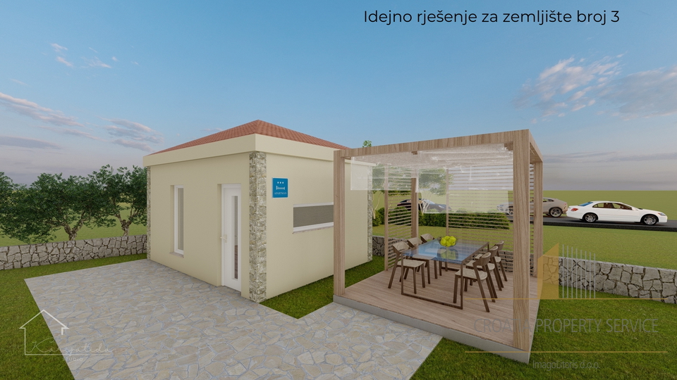 Appartamento spazioso con ampio cortile in ottima posizione a Spalato!