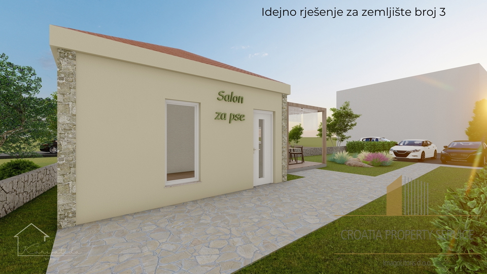 Appartamento spazioso con ampio cortile in ottima posizione a Spalato!