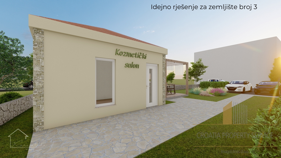 Appartamento spazioso con ampio cortile in ottima posizione a Spalato!