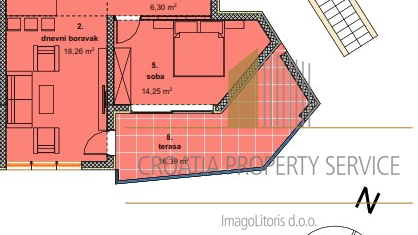 Appartamento di lusso con due camere da letto – prima fila sul mare, Riviera di Makarska!
