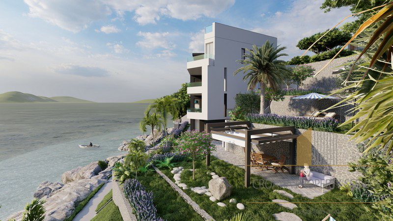 Appartamento di lusso con due camere da letto – prima fila sul mare, Riviera di Makarska!