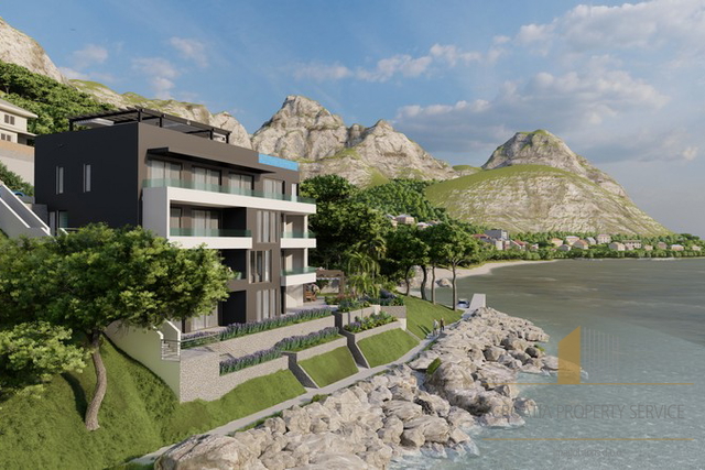 Appartamento di lusso con due camere da letto – prima fila sul mare, Riviera di Makarska!