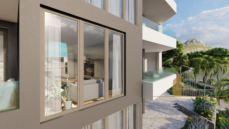 Appartamento di lusso con due camere da letto – prima fila sul mare, Riviera di Makarska!