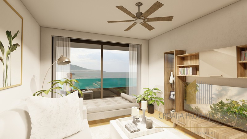 Appartamento di lusso con due camere da letto – prima fila sul mare, Riviera di Makarska!