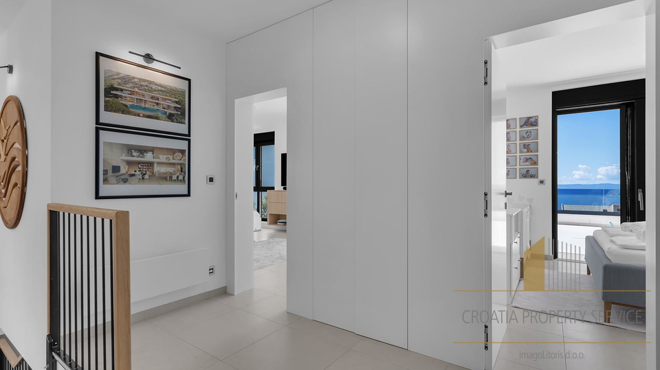Neue Luxusvilla mit offenem Meerblick in Makarska!