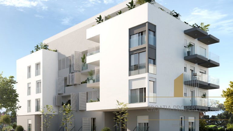 Luxuriöses Penthouse mit Meerblick in einer exklusiven Gegend, 100 m vom Strand entfernt – Split!