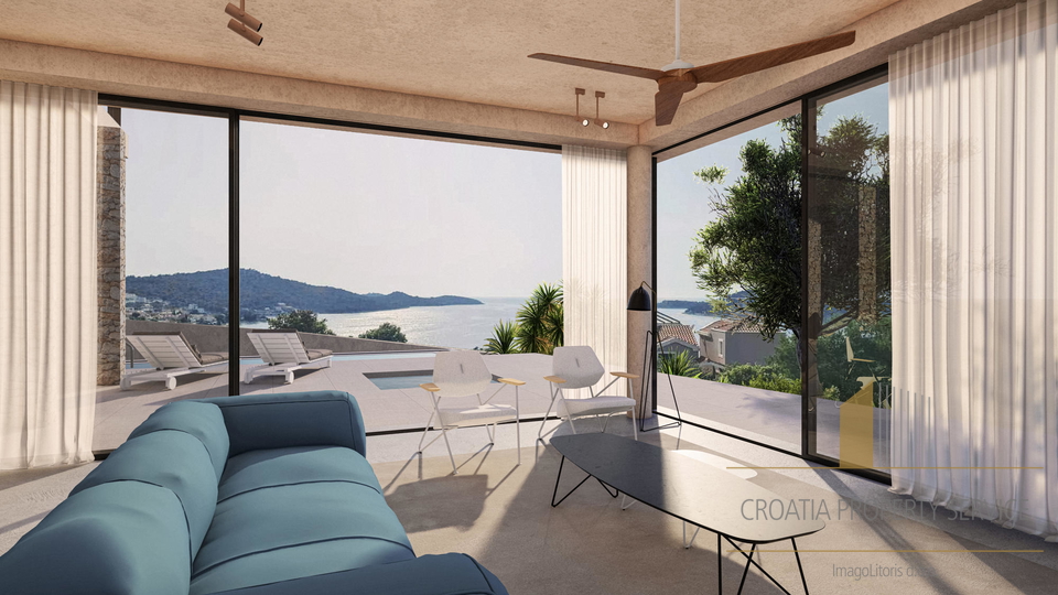 New luxury villa 170 m from the sea – Ražanj!