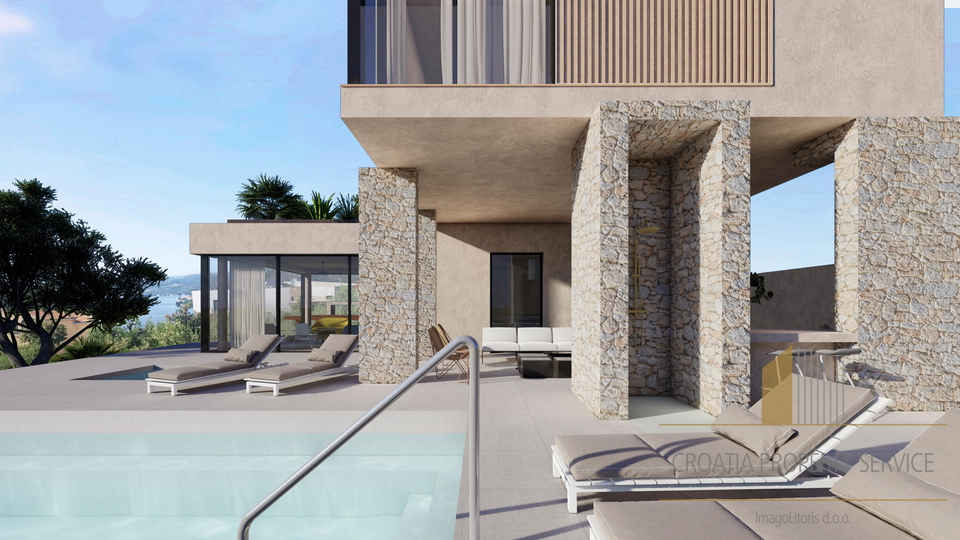 New luxury villa 170 m from the sea – Ražanj!