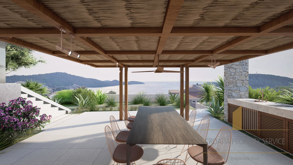 New luxury villa 170 m from the sea – Ražanj!