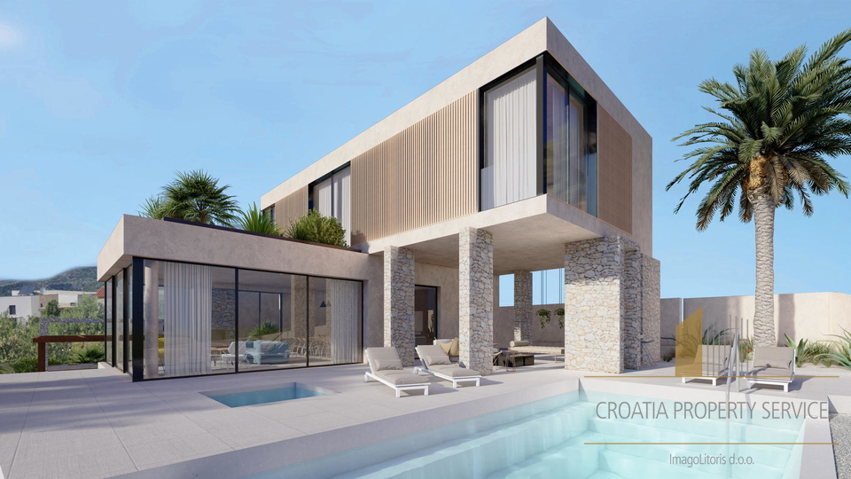 New luxury villa 170 m from the sea – Ražanj!