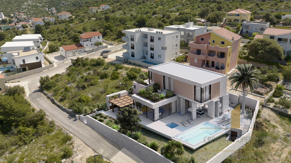 New luxury villa 170 m from the sea – Ražanj!