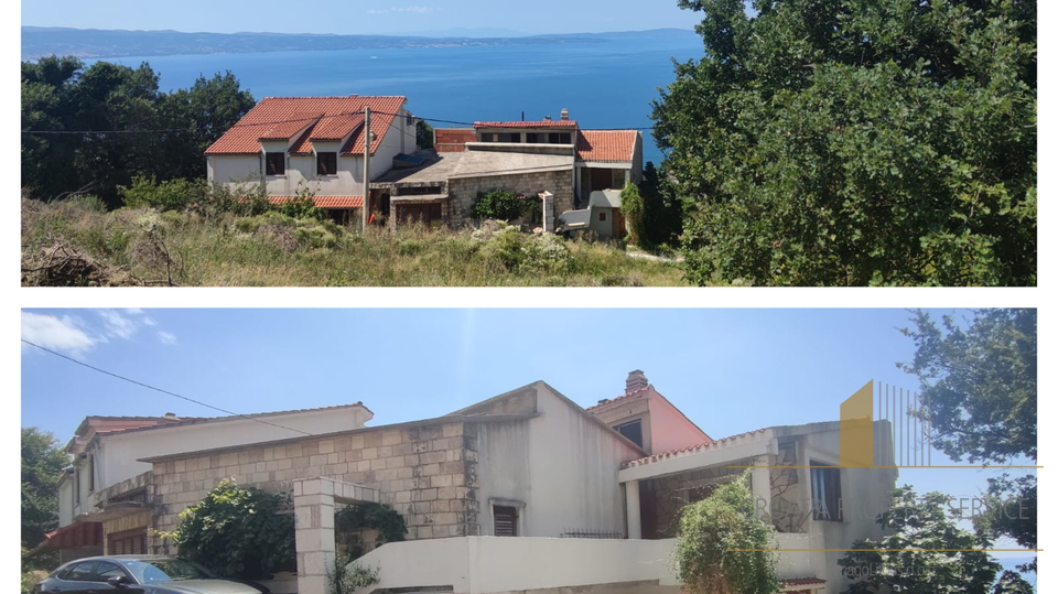 Edinstvena priložnost: hiša z razgledom na morje v okolici Splita!
