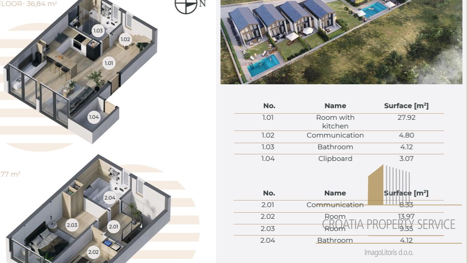 Casa, 73 m2, Vendita, Nin - Zaton